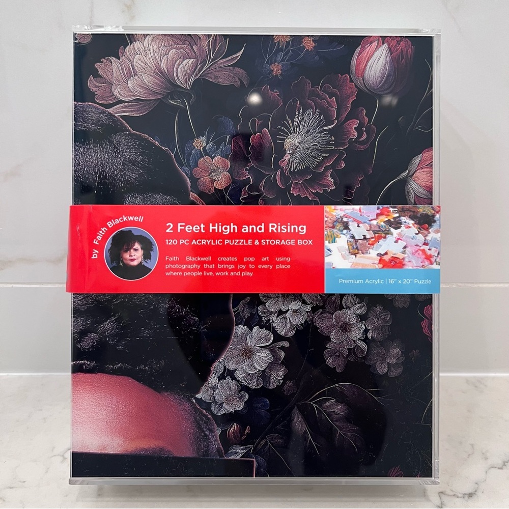 Faith Blackwell Acrylic Jigsaw Puzzle - Two Feet High And Rising Wall Art 16X20